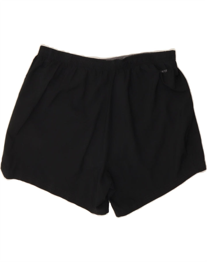 NIKE Womens Fit Dry Sport Shorts UK 12 Medium  Black Polyester Vintage Nike and Second-Hand Nike from Messina Hembry 