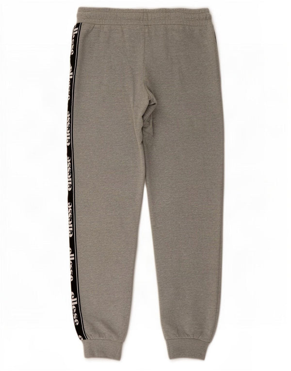 Ellesse Womens Træningsdragt Bukser Joggers UK 8 Small Grey Colourblock