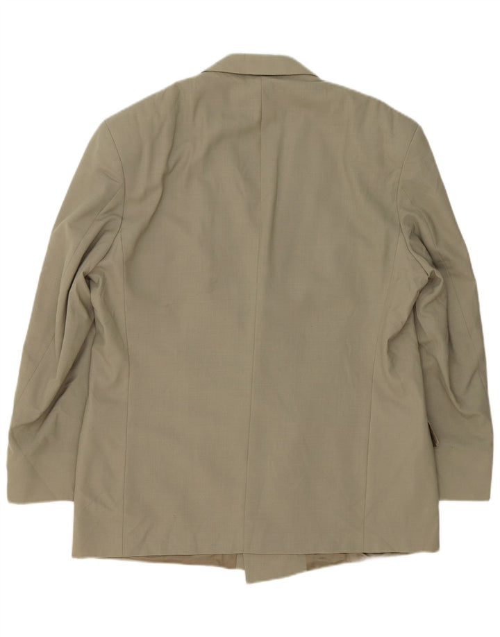 MARKS & SPENCER Herre dobbeltradet blazerjakke UK 42 Large Beige