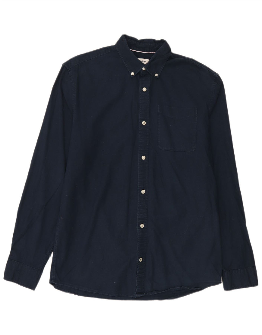 Jack & Jones herreskjorte medium marineblå bomuld