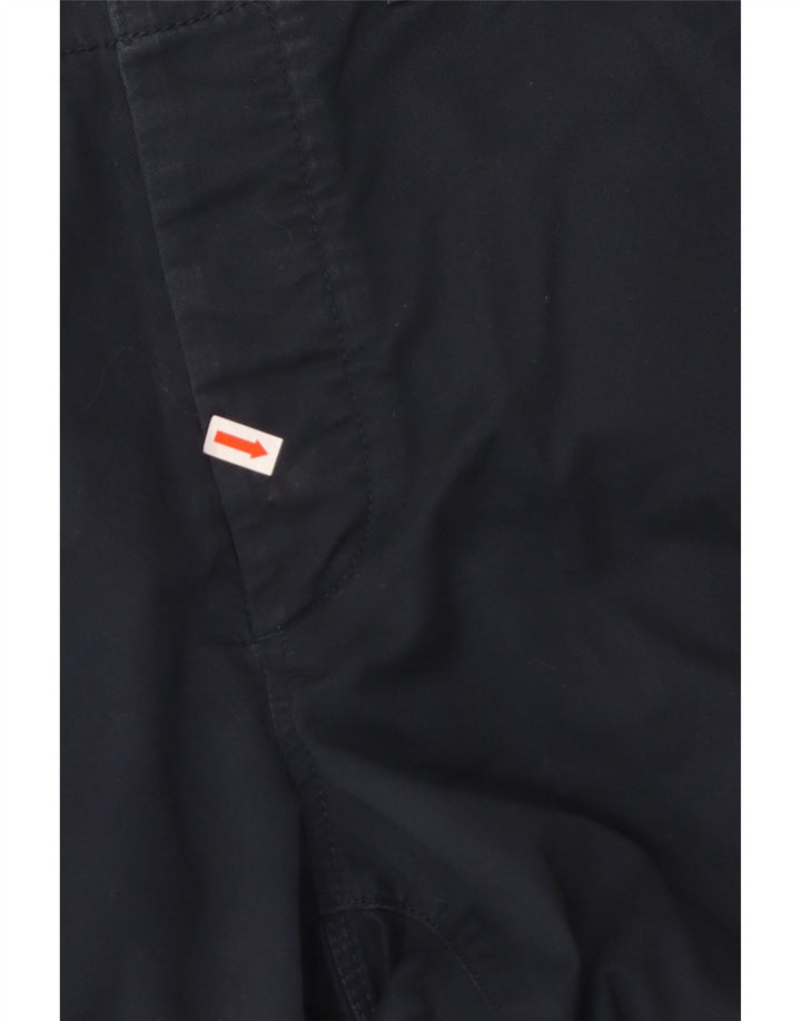 JACK & JONES Slim Chino-bukser til mænd W34 L34 Marineblå bomuld