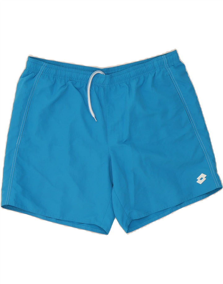 LOTTO Mens Swimwear 2XL  Blue Vintage Lotto and Second-Hand Lotto from Messina Hembry 