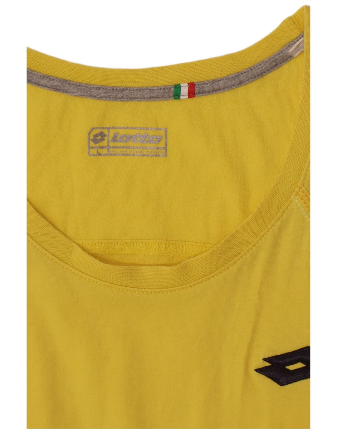 Lotto Damevest Top UK 16 Large Yellow