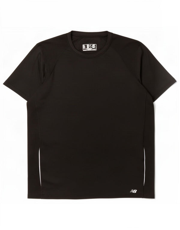 New Balance Herre T-Shirt Top Stor Sort