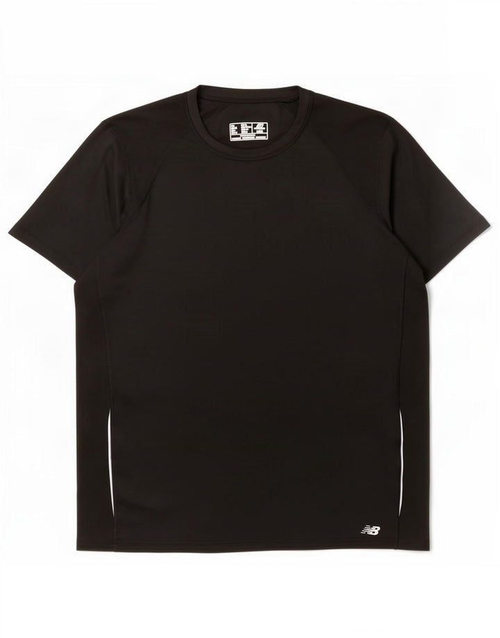 New Balance Herre T-Shirt Top Stor Sort