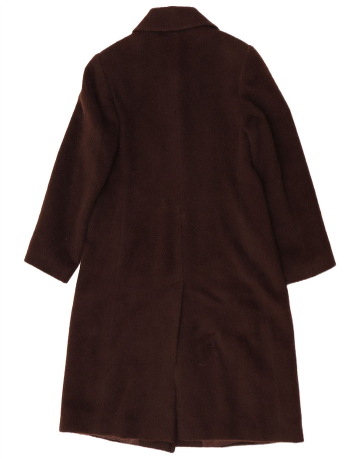 Vintage overfrakke til kvinder IT 48 XL brun uld