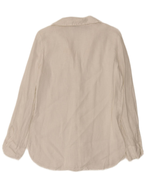 Zara Dameskjorte UK 10 Small White