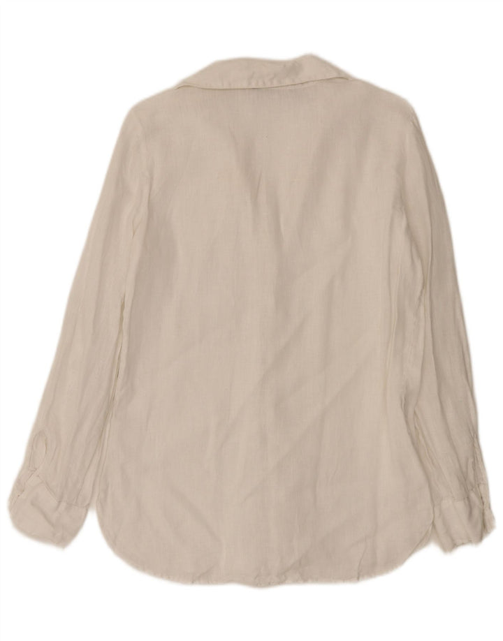 Zara Dameskjorte UK 10 Small White