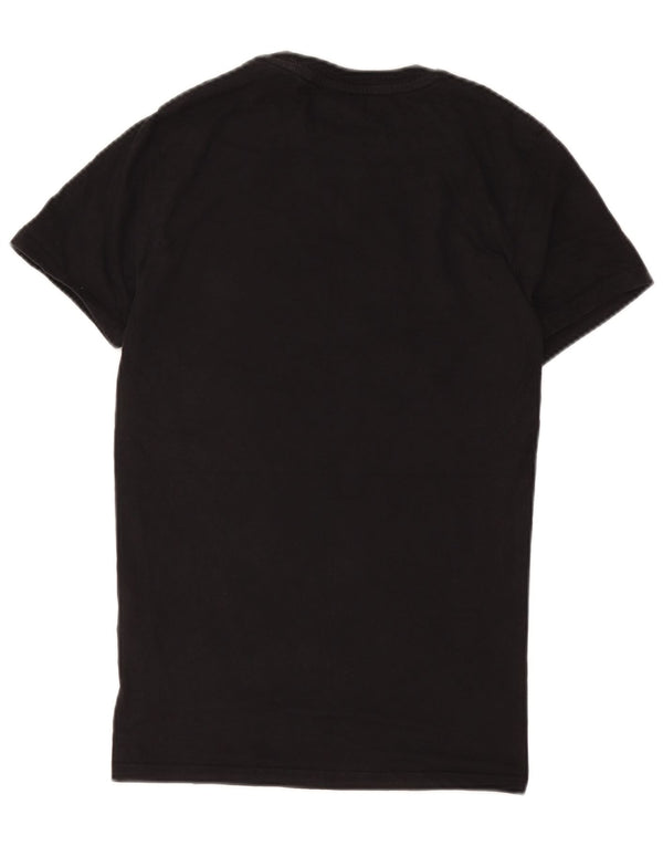 Superdry Herre grafisk T-shirt Top Medium Sort Bomuld