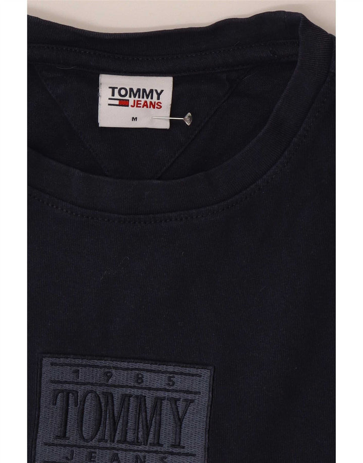 Tommy Hilfiger Herre grafisk T-shirt Top Medium Navy Blue