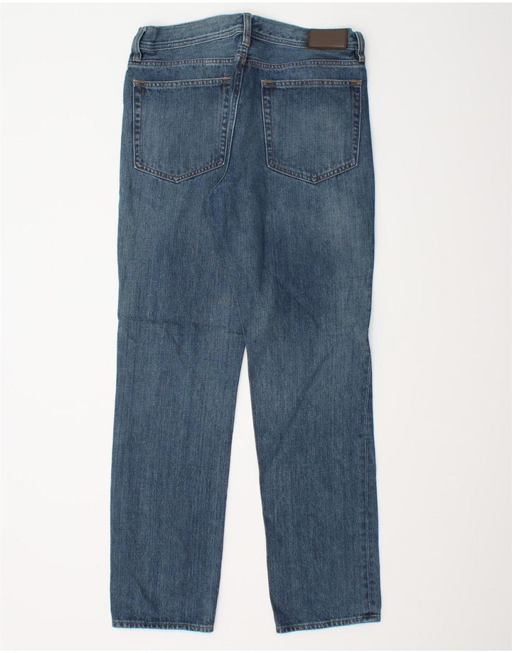 J. CREW Herre The Sutton Straight Jeans W30 L30 Blå Bomuld