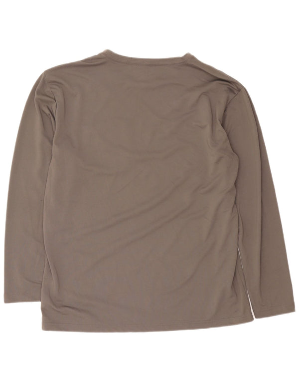 Dickies Herre Top Langærmet XL Grå Polyester