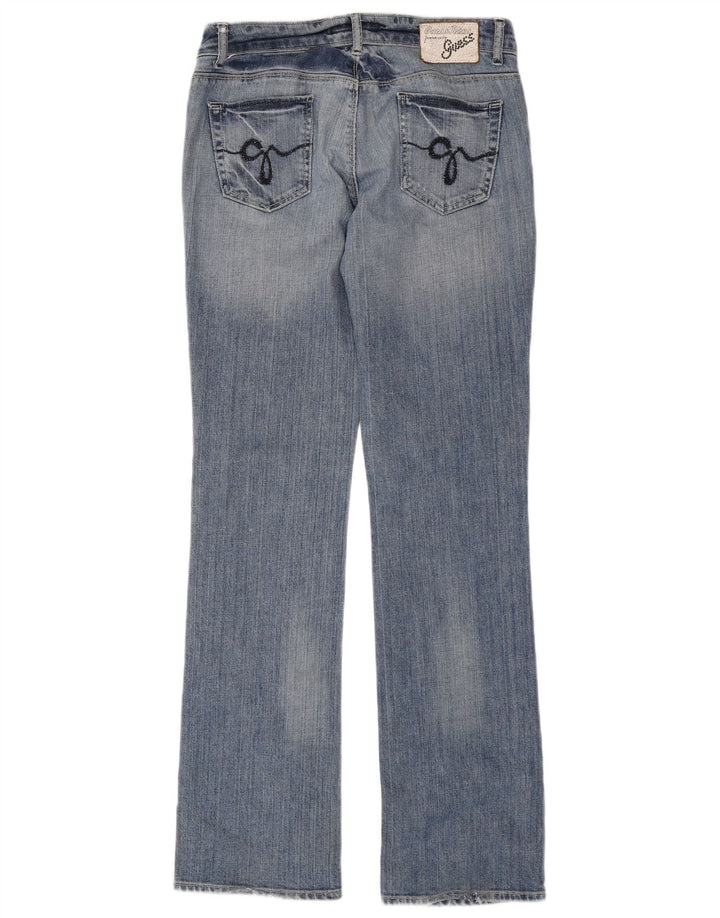 Guess Dame Bootcut Jeans W29 L34 Blå Bomuld