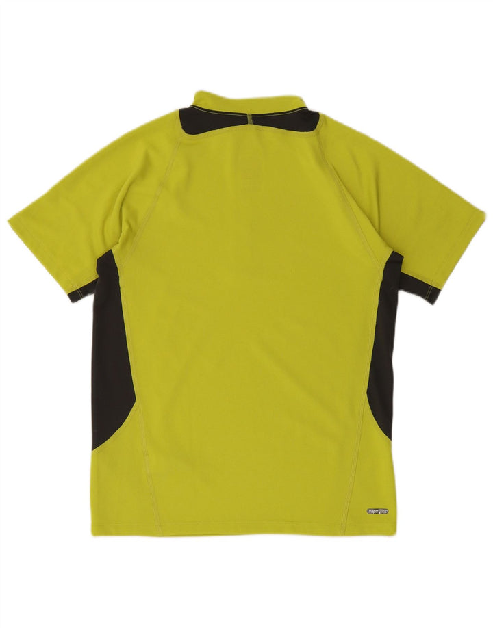 THE NORTH FACE T-shirt med lynlås til mænd, lille grøn Colourblock Polyester
