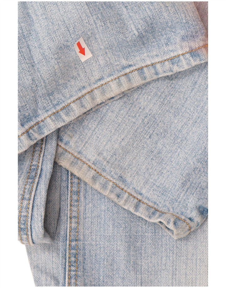 Farah Straight Jeans til mænd W36 L32 blå bomuld