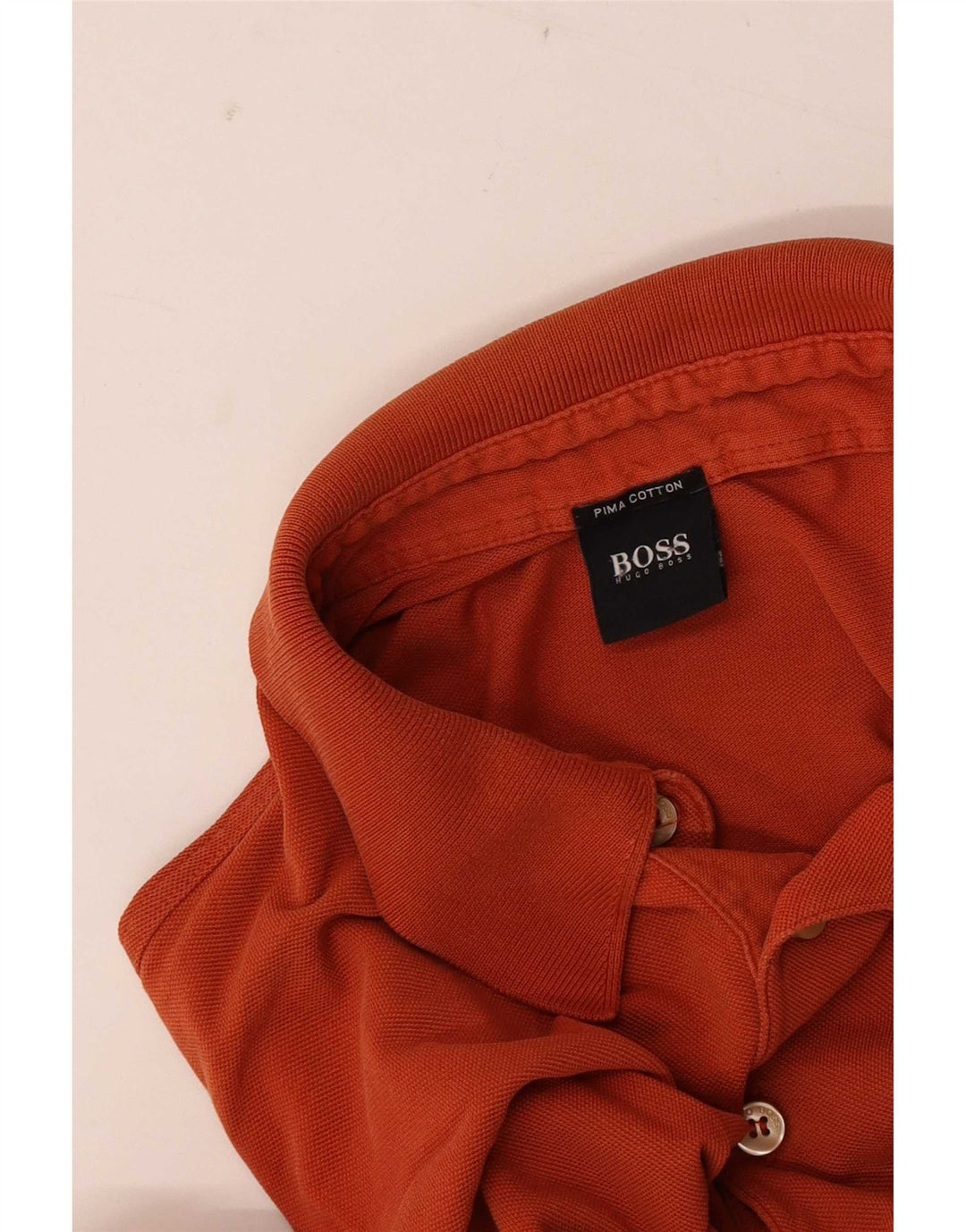 Hugo Boss Langærmet Polo Shirt til mænd Lille Orange