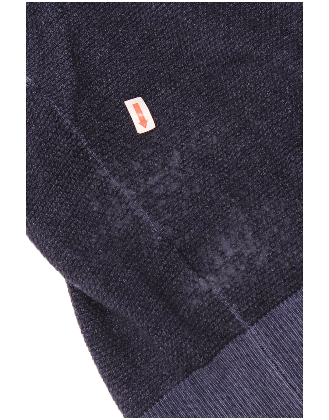 Sun68 Dame Cardigan Sweater UK 20 2XL Marineblå Uld