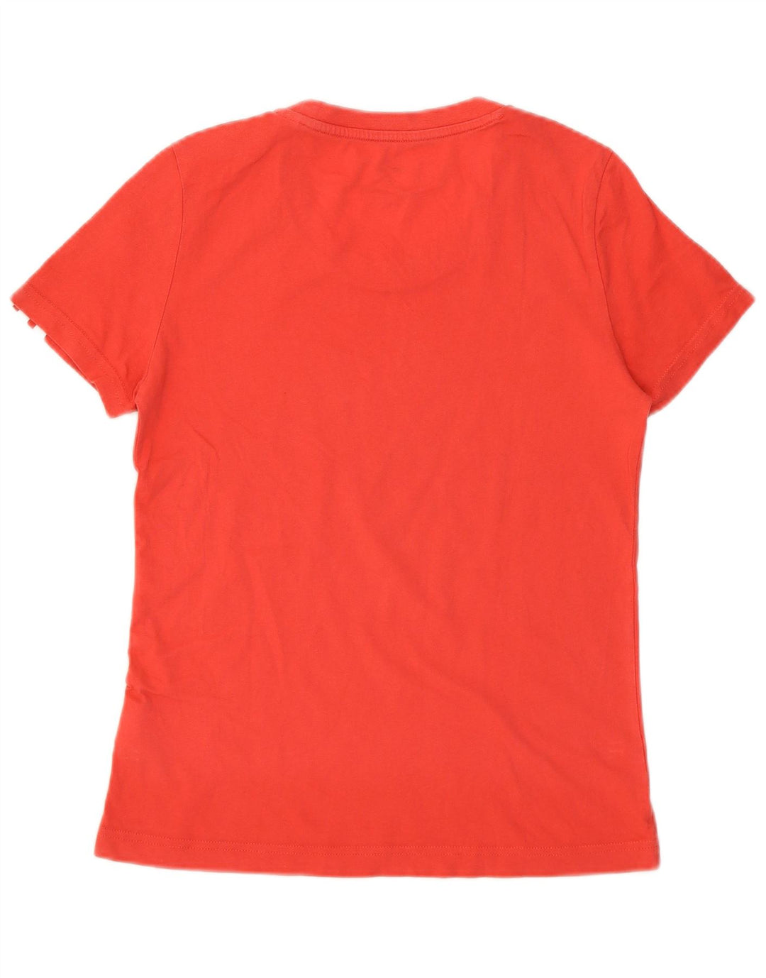 Adidas Dame T-Shirt Top UK 8/10 Lille Rød