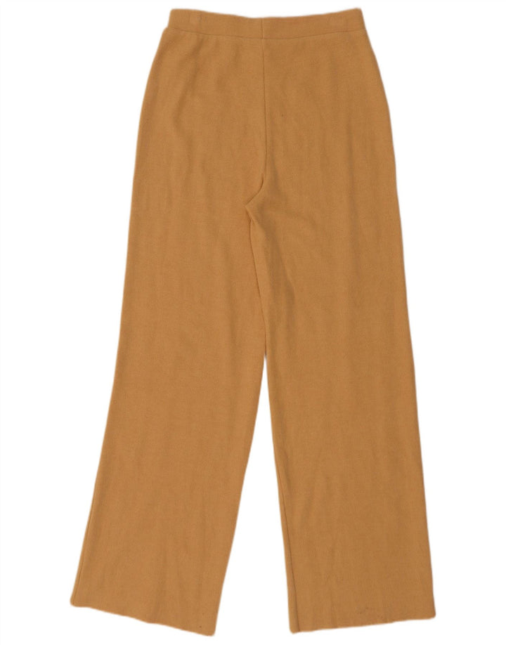 Zara Træningsdragtsbukser til kvinder UK 8 Small Beige Bomuld