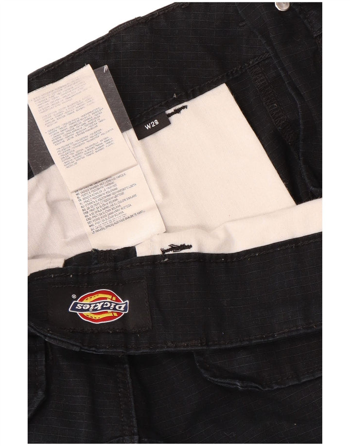 Dickies Straight Cargo bukser til mænd W28 L30 Sort bomuld