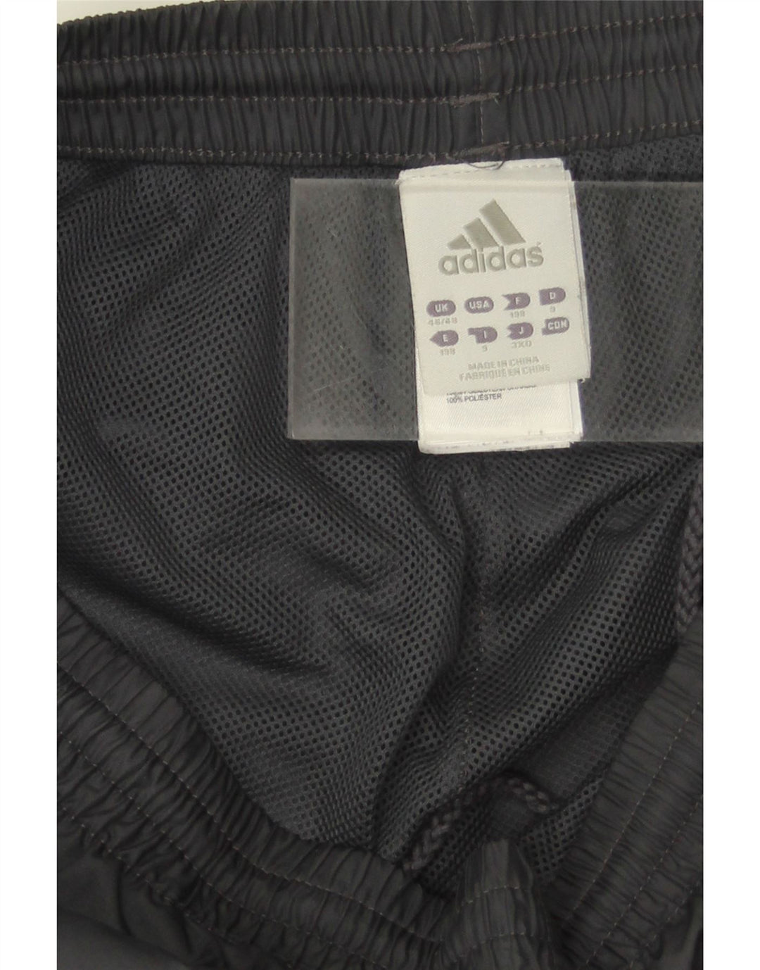 ADIDAS Træningsdragtsbukser til mænd UK 46/48 XL Sort Polyester