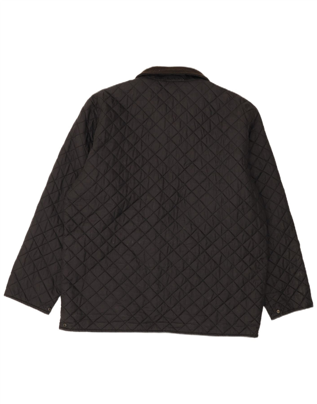 Fila Herre Quiltet Jakke IT 56 3XL Sort Polyamid