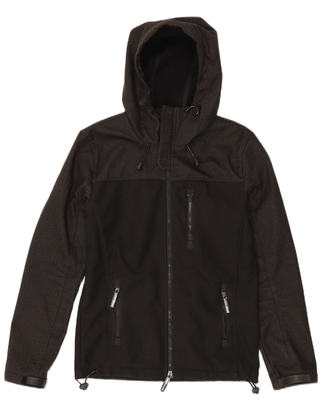 Superdry Herre The Windtrekker regnjakke UK 36 Small Black Colourblock