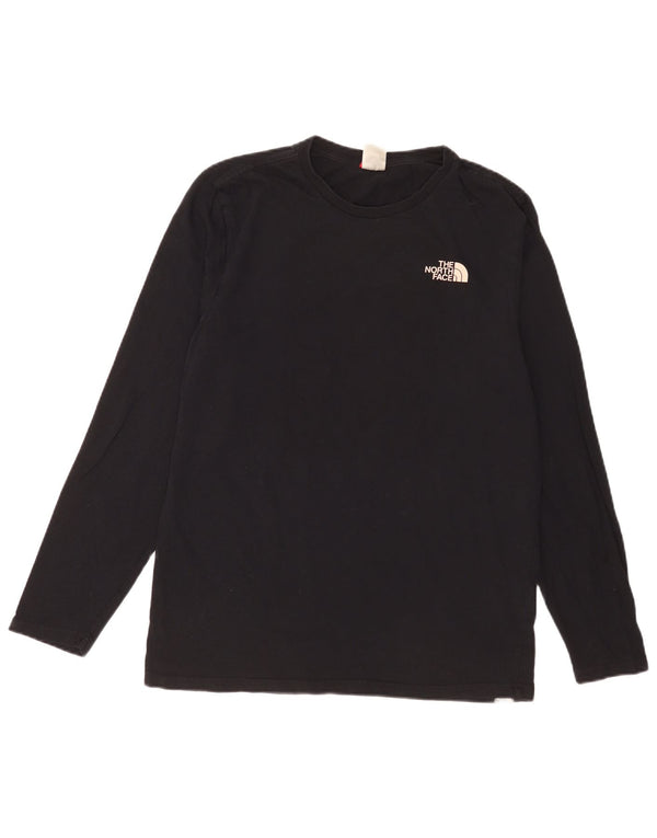 The North Face Herre Grafisk Top Langærmet Medium Sort Bomuld