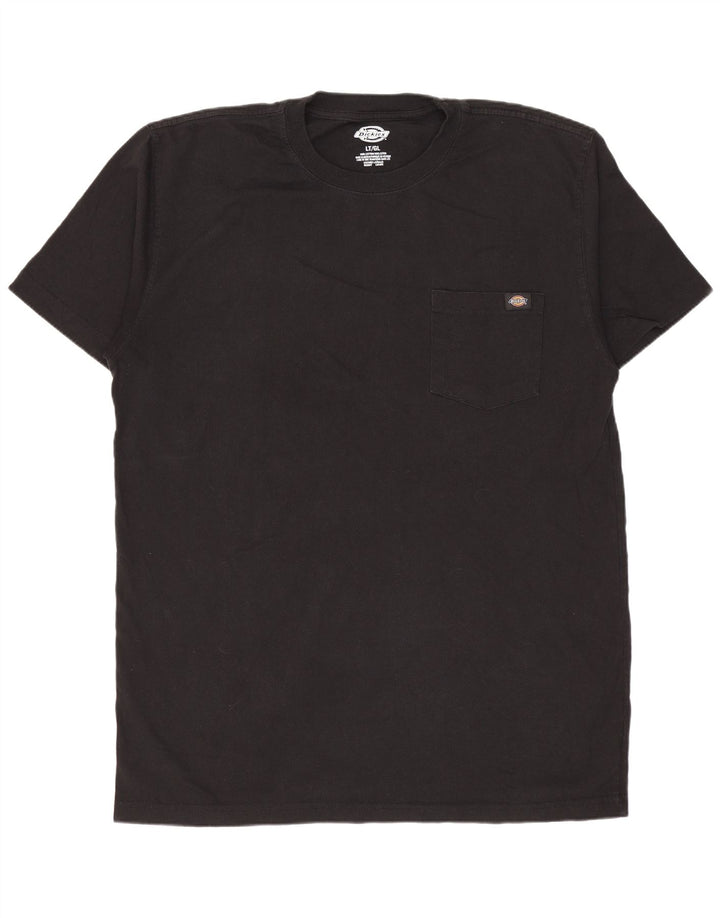 Dickies Herre T-Shirt Top Stor Sort Bomuld