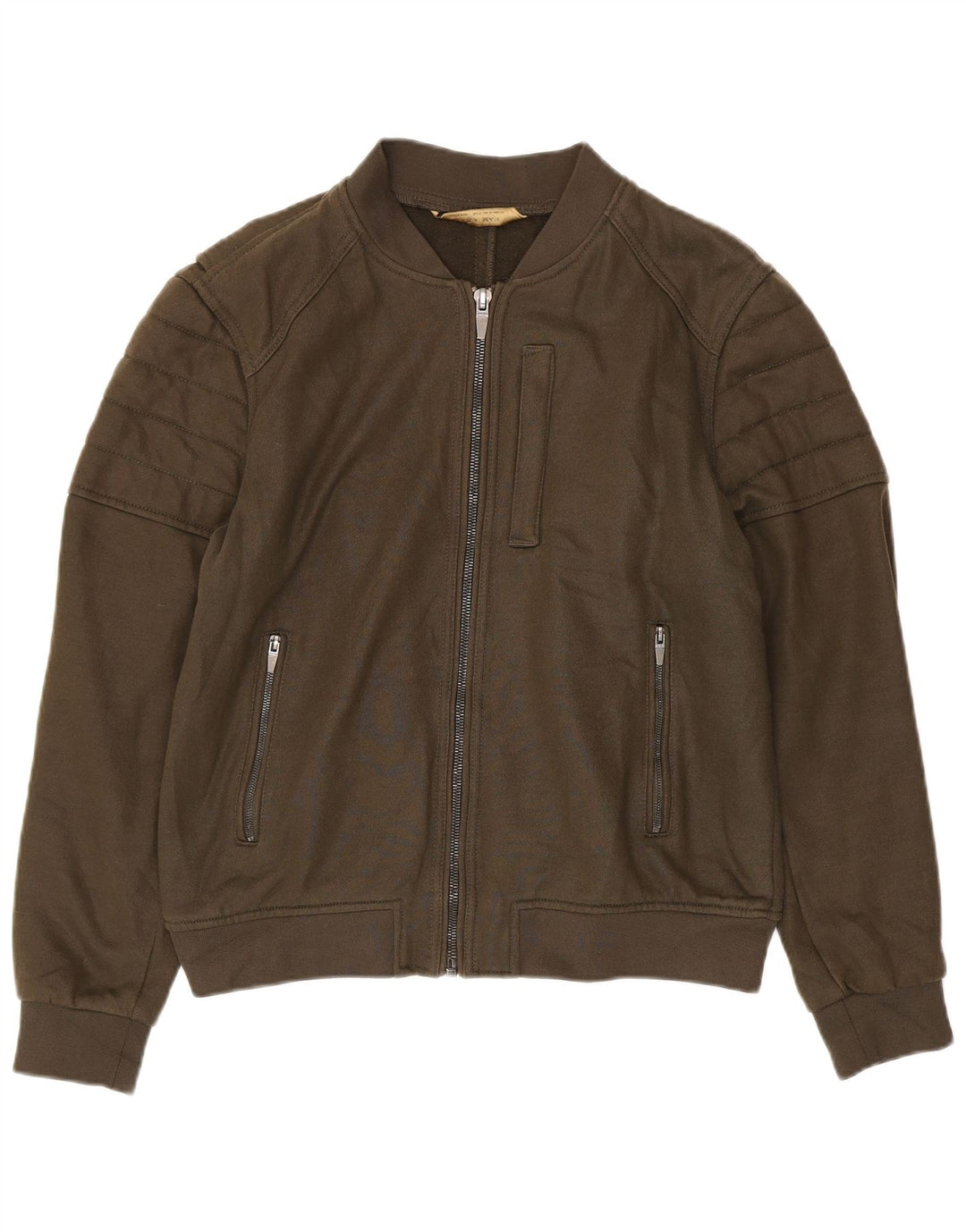 Zara Træningsdragt til mænd Topjakke XL Khaki Polyester