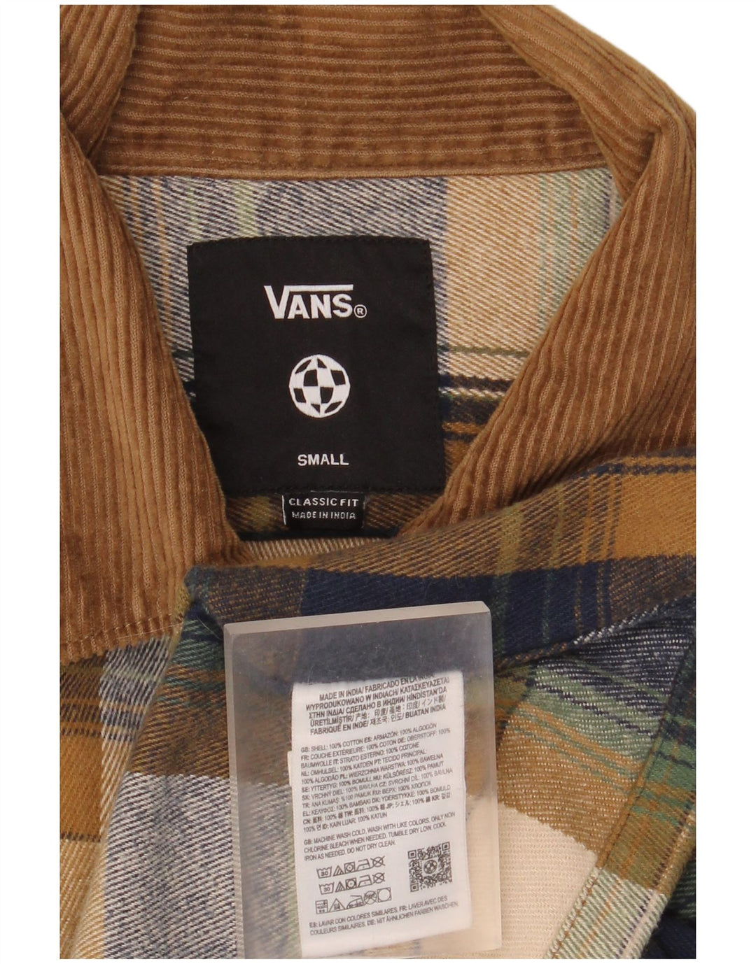 Vans Herre Lumberjack Classic Fit Flanell Shirt Lille flerfarvet ternet