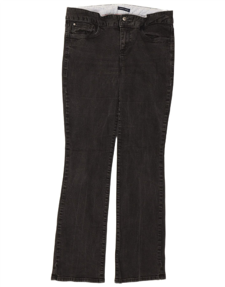 Tommy Hilfiger Dame Bootcut Jeans US 10 Large W32 L30 Grå Bomuld