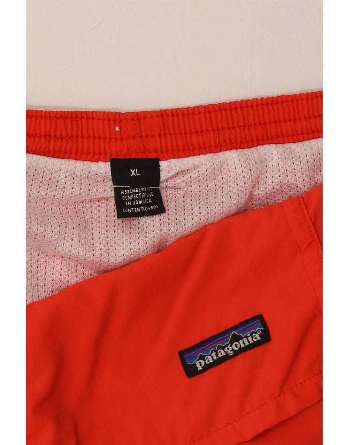 Patagonia Badeshorts til mænd XL Orange Nylon