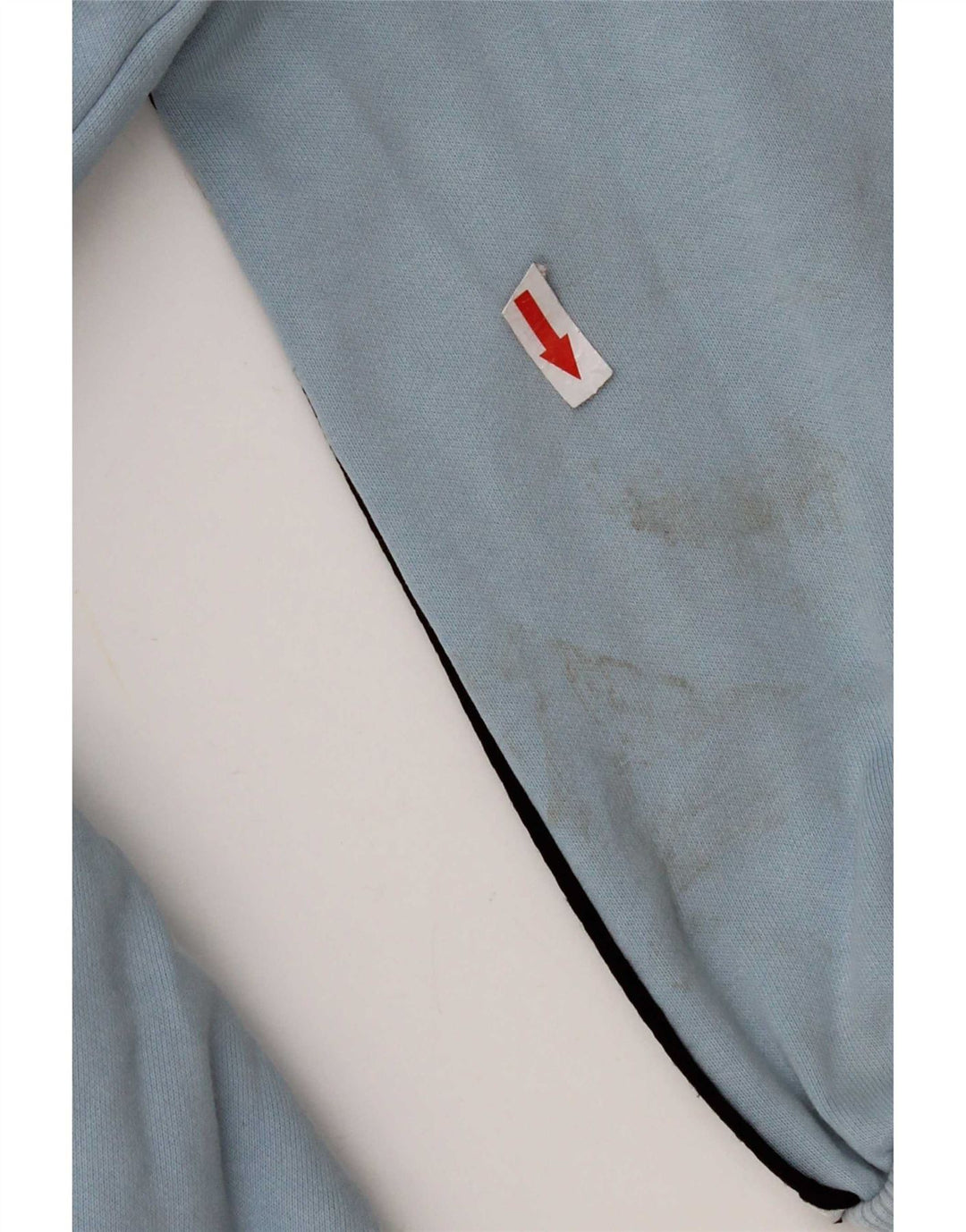 Kappa Herre Grafisk Sweatshirt Jumper Stor Blå Colourblock Bomuld