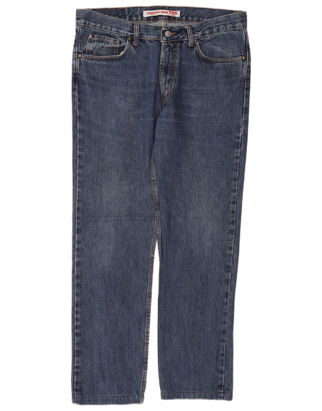 CARRERA Mens 700 Regular Straight Jeans W36 L30  Blue Cotton