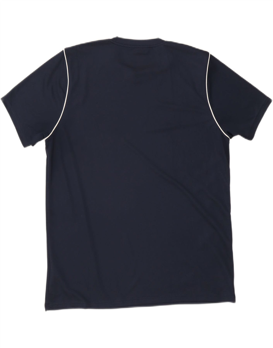 Nike Herre Dri Fit Slim Fit T-Shirt Top XL Marineblå Polyester