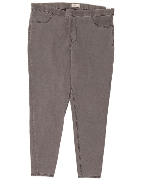Marks & Spencer Dame Jegging Jeans UK 20 2XL W38 L26 Grå Bomuld