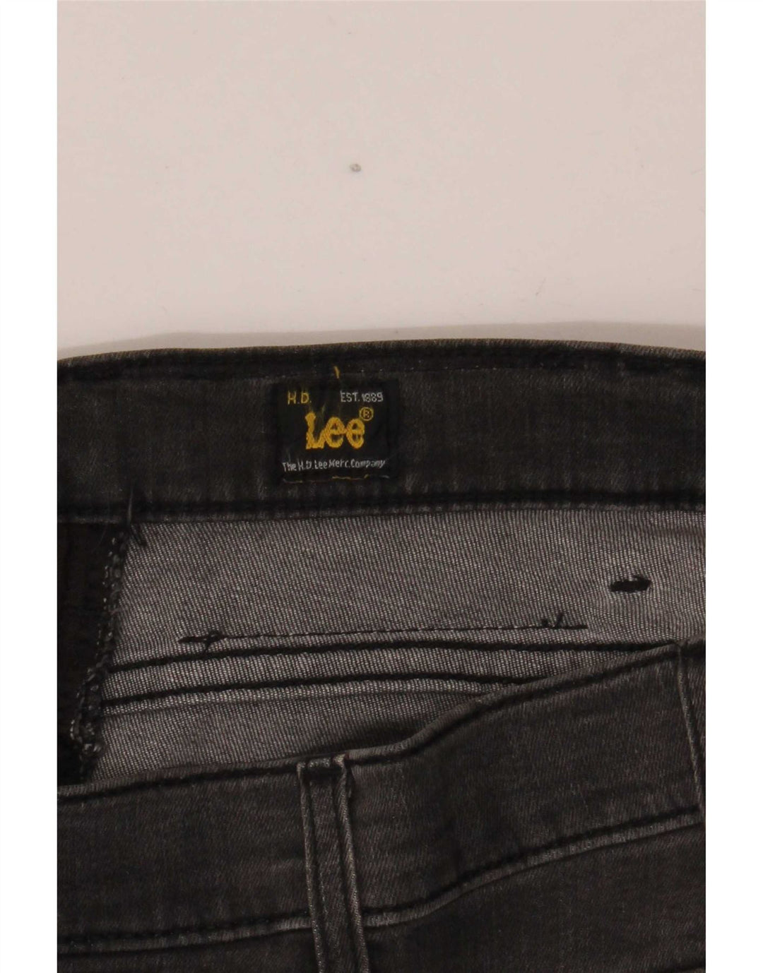 Lee Straight Jeans til mænd W32 L30 Sort