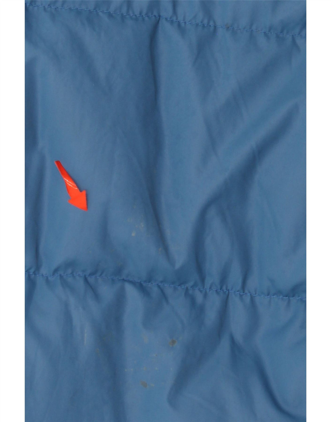 VINTAGE Herre Loose Fit Vendbar polstret jakke UK 38 Medium Rød