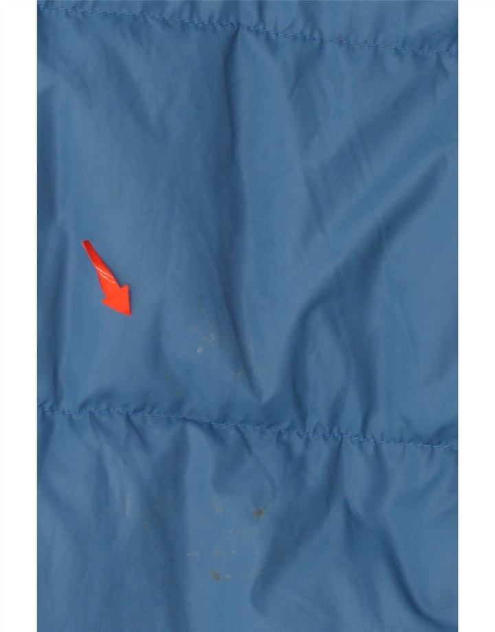 VINTAGE Herre Loose Fit Vendbar polstret jakke UK 38 Medium Rød