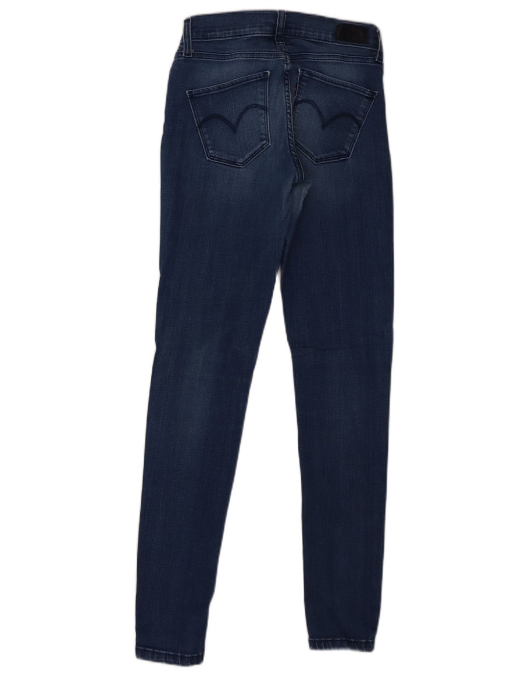Levi's Skinny Jeans til kvinder W25 L30 Marineblå bomuld