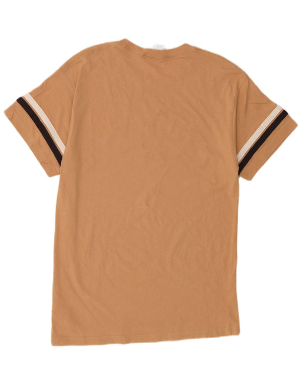 Nike grafisk t-shirt top til mænd, lille beige bomuld