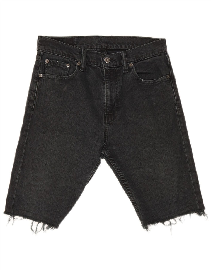 Levi's denimshorts til mænd W29, lille sort bomuld