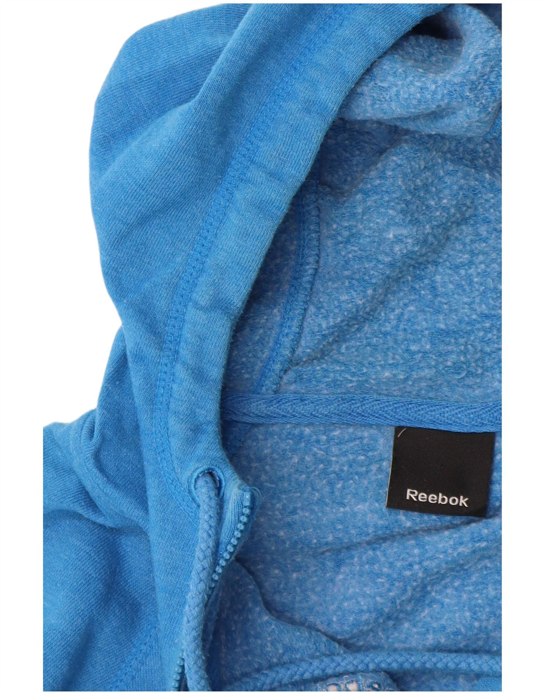 Reebok hættetrøje med lynlås til kvinder UK 10 Small Blue