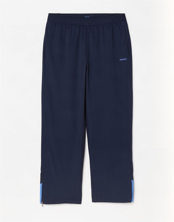 Reebok Herre grafisk træningsdragt Bukser XL Navy Blue Colourblock Polyester