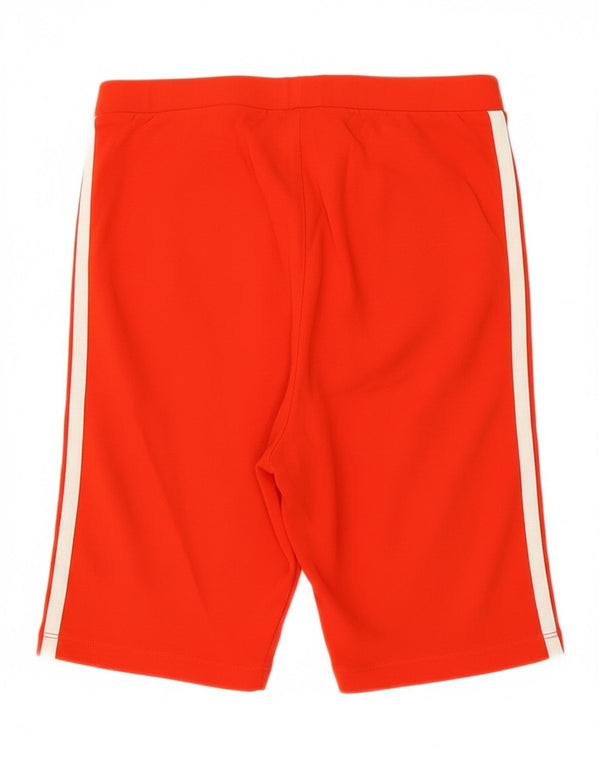 Adidas sportsshorts til kvinder UK 6 XS rød bomuld