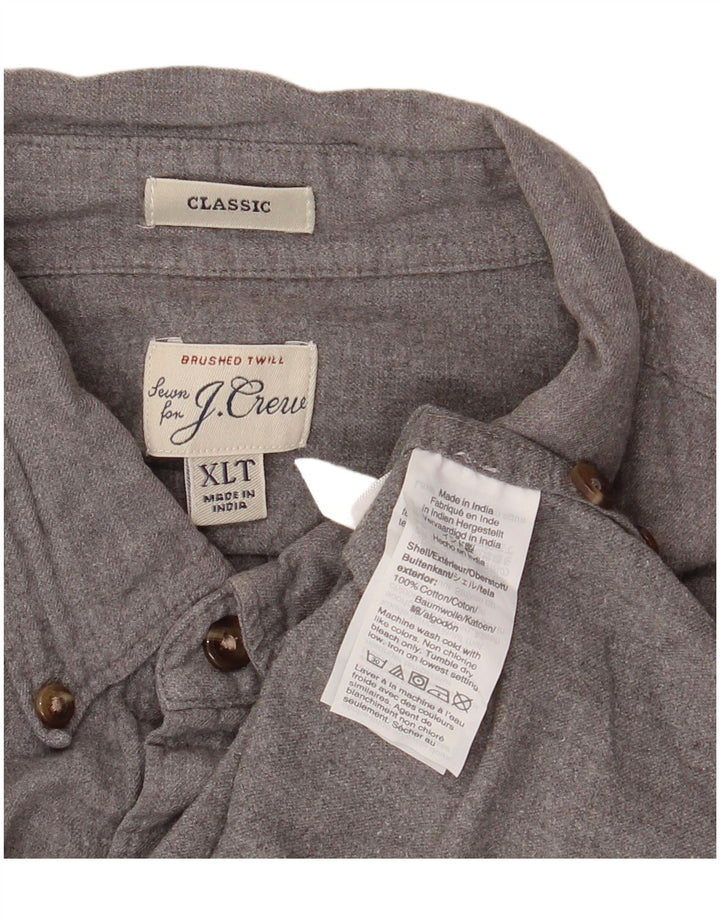 J. Crew Herre Classic Fit skjorte XL Grå Bomuld