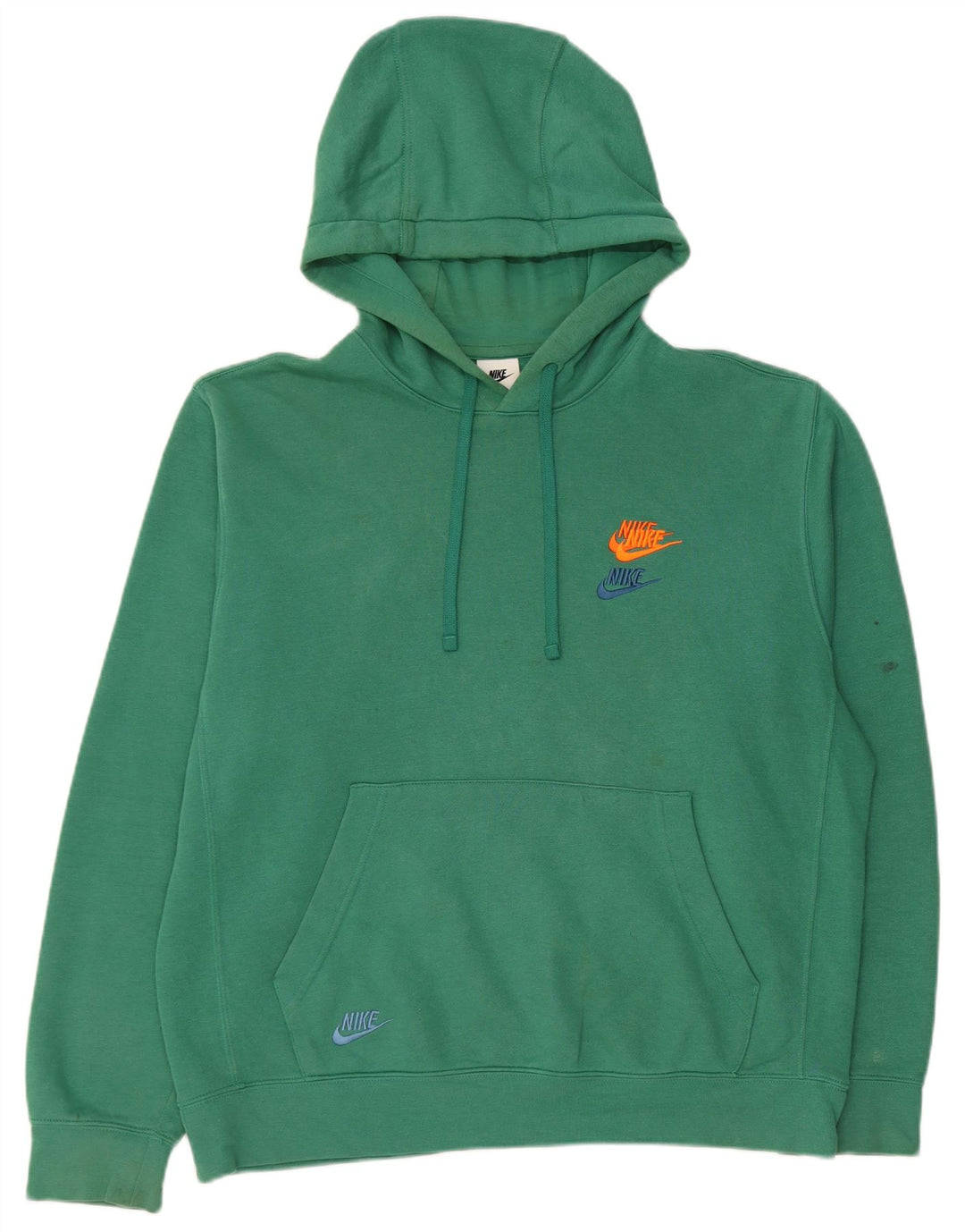 Nike Herre hættetrøje Jumper Medium Grøn Bomuld