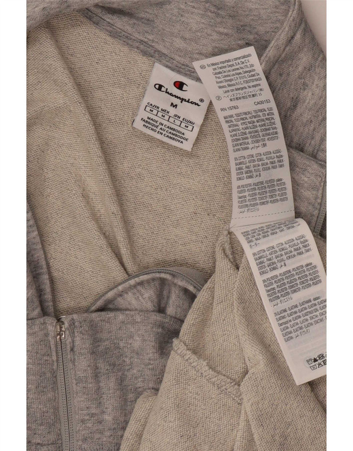 Champion Herre træningsdragt Topjakke Medium Grey Flecked Bomuld