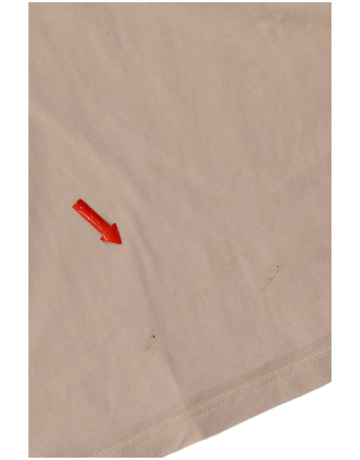 Levi's Dame T-Shirt Top UK 10 Lille Grå